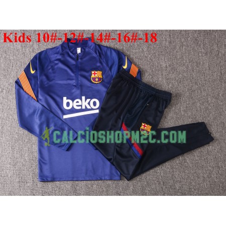 FC Barcellona Bambino Tute Felpe da Allenamento 2020/2021 M004